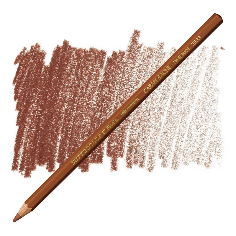CARAN D'ACHE Akvarelová pastelka Supracolor CARAN D'ACHE, 057 chestnut