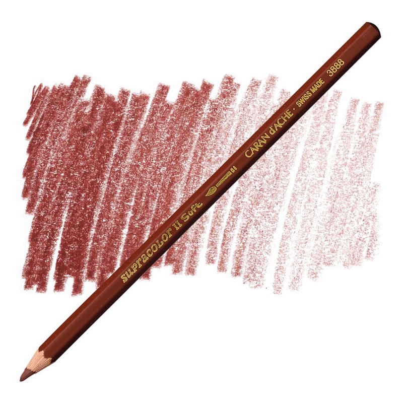 CARAN D'ACHE Akvarelová pastelka Supracolor CARAN D'ACHE, 059 brown