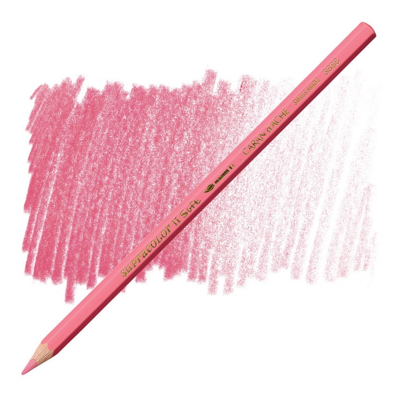 CARAN D'ACHE Akvarelová pastelka Supracolor CARAN D'ACHE, 082 rose pink