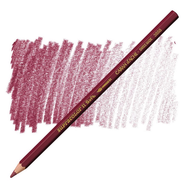 CARAN D'ACHE Akvarelová pastelka Supracolor CARAN D'ACHE, 089 dark carmine