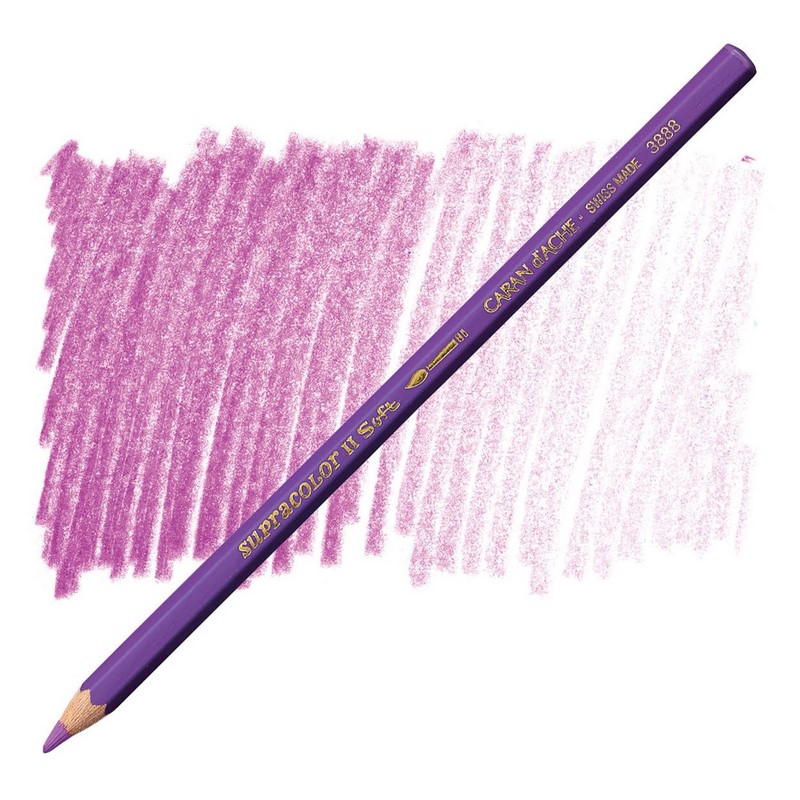 CARAN D'ACHE Akvarelová pastelka Supracolor CARAN D'ACHE, 111 mauve