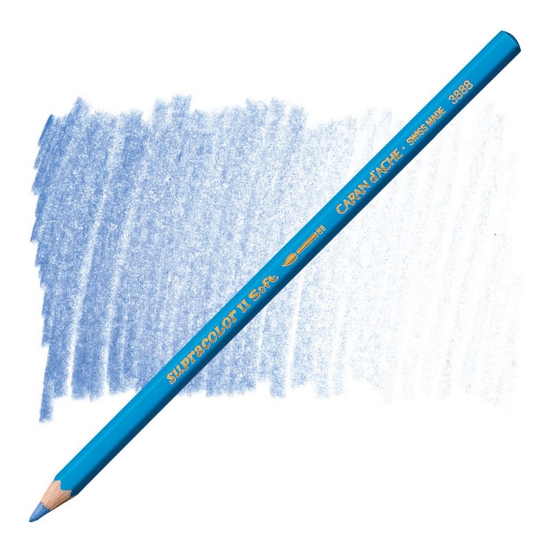 CARAN D'ACHE Akvarelová pastelka Supracolor CARAN D'ACHE, 141 sky blue
