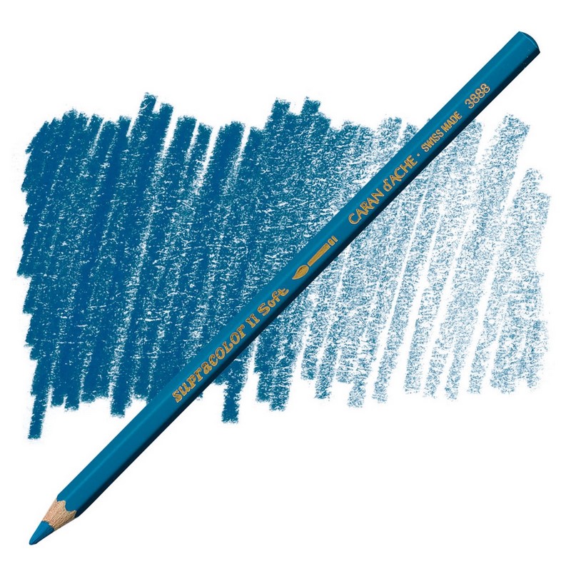 CARAN D'ACHE Akvarelová pastelka Supracolor CARAN D'ACHE, 160 cobalt blue