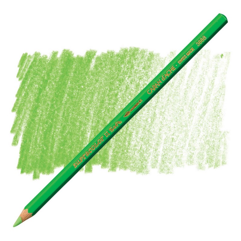 CARAN D'ACHE Akvarelová pastelka Supracolor CARAN D'ACHE, 230 yellow green