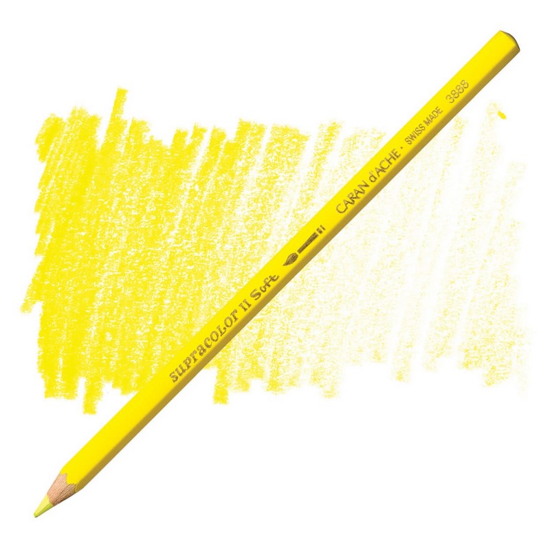 CARAN D'ACHE Akvarelová pastelka Supracolor CARAN D'ACHE, 240 lemon yellow
