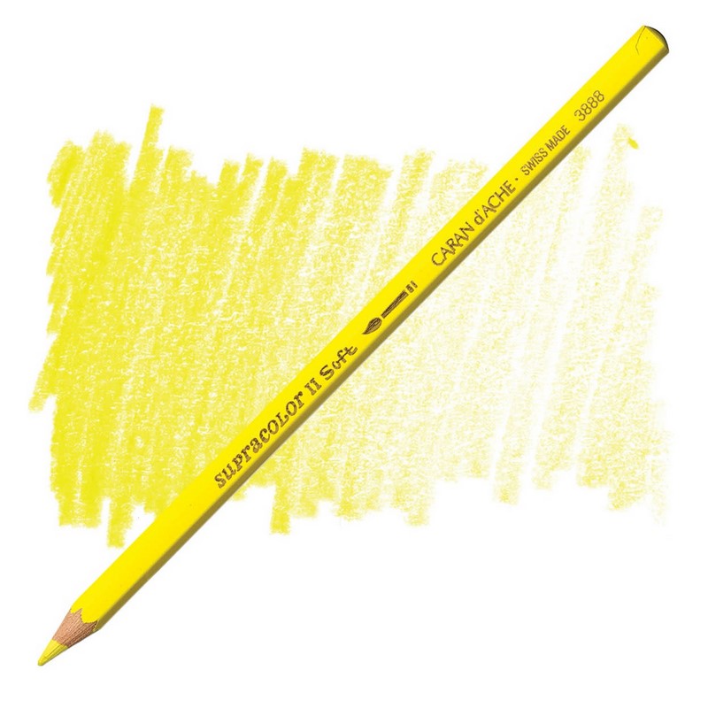 CARAN D'ACHE Akvarelová pastelka Supracolor CARAN D'ACHE, 250 canary yellow