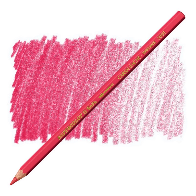 CARAN D'ACHE Akvarelová pastelka Supracolor CARAN D'ACHE, 280 red ruby