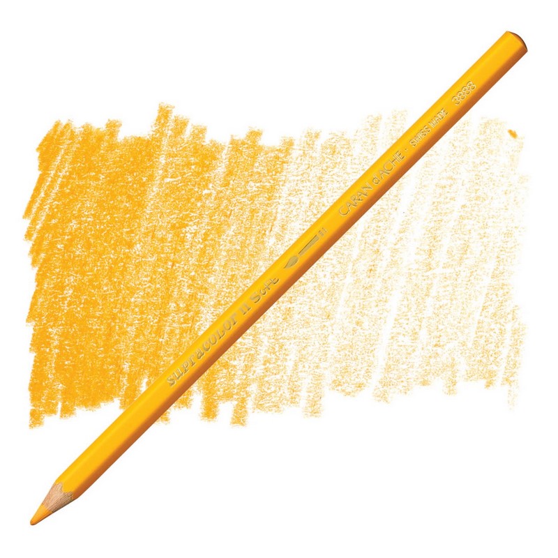CARAN D'ACHE Akvarelová pastelka Supracolor CARAN D'ACHE, 300 fast orange