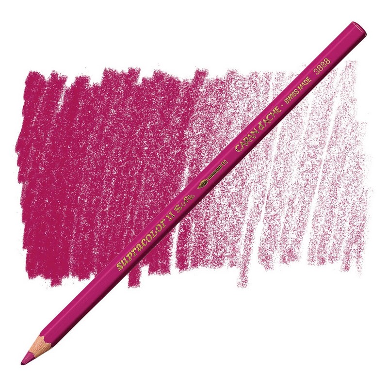 CARAN D'ACHE Akvarelová pastelka Supracolor CARAN D'ACHE, 350 purplish red