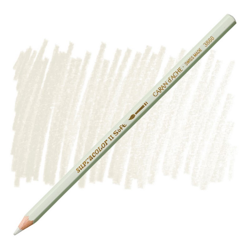 CARAN D'ACHE Akvarelová pastelka Supracolor CARAN D'ACHE, 401 ash grey