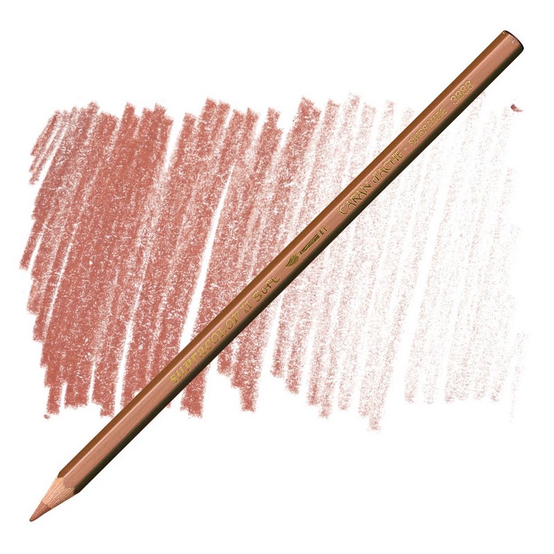 CARAN D'ACHE Akvarelová pastelka Supracolor CARAN D'ACHE, 497 bronze