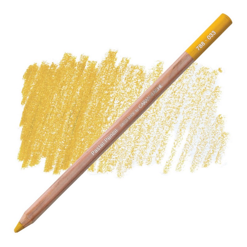 CARAN D'ACHE Umělecký pastel v tužce CARAN D'ACHE, 033 golden ochre