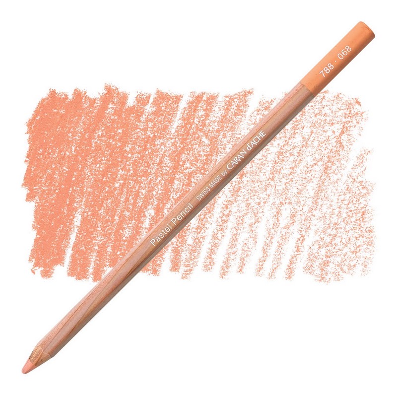 CARAN D'ACHE Umělecký pastel v tužce CARAN D'ACHE, 068 herculanum red