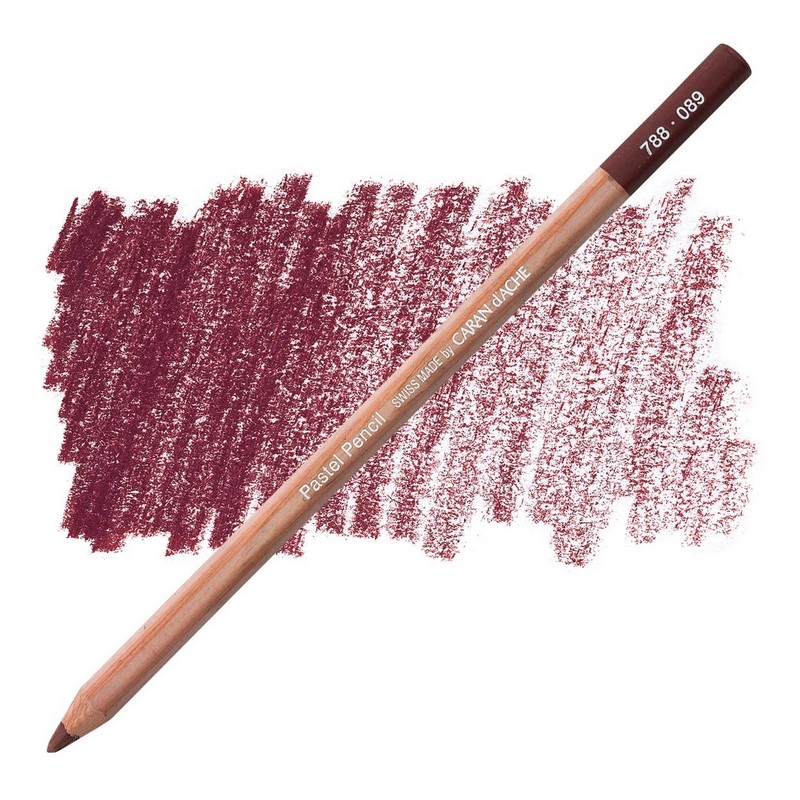 CARAN D'ACHE Umělecký pastel v tužce CARAN D'ACHE, 089 dark carmine