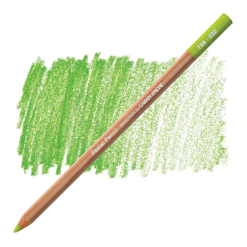 CARAN D'ACHE Umělecký pastel v tužce CARAN D'ACHE, 232 middle moss green 10%