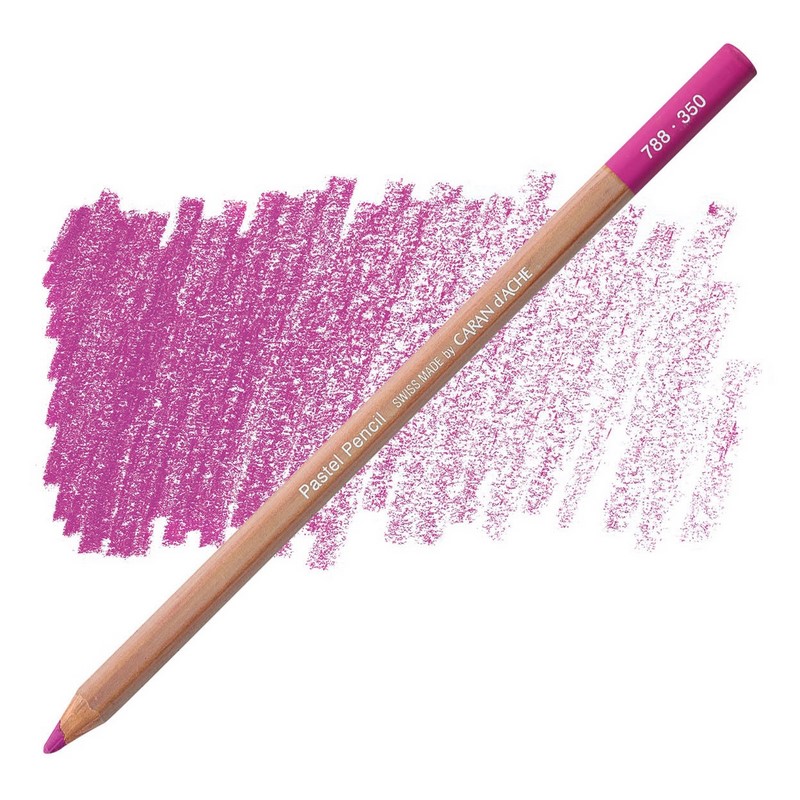 CARAN D'ACHE Umělecký pastel v tužce CARAN D'ACHE, 350 purplish red
