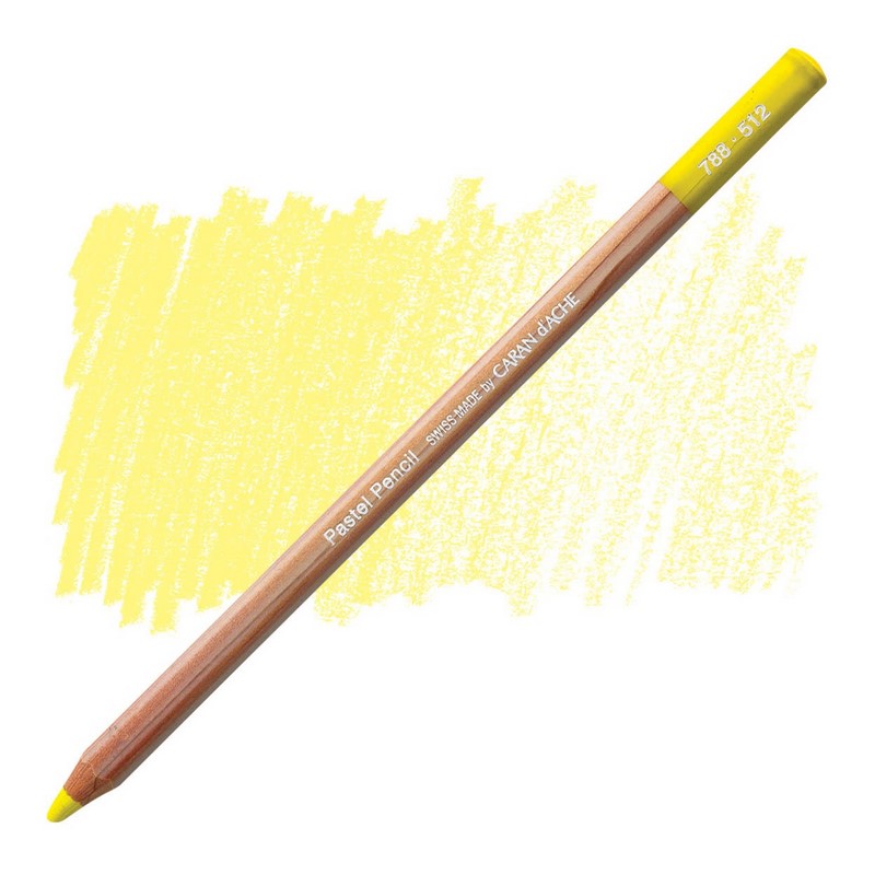 CARAN D'ACHE Umělecký pastel v tužce CARAN D'ACHE, 512 light cadmium yellow