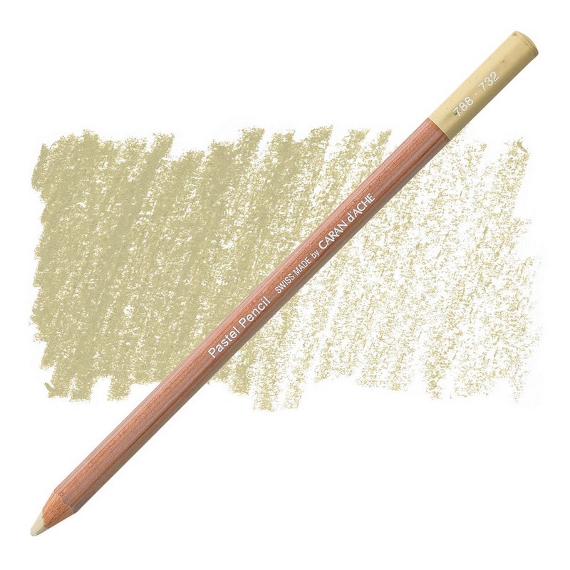 CARAN D'ACHE Umělecký pastel v tužce CARAN D'ACHE, 732 brown olive 10%