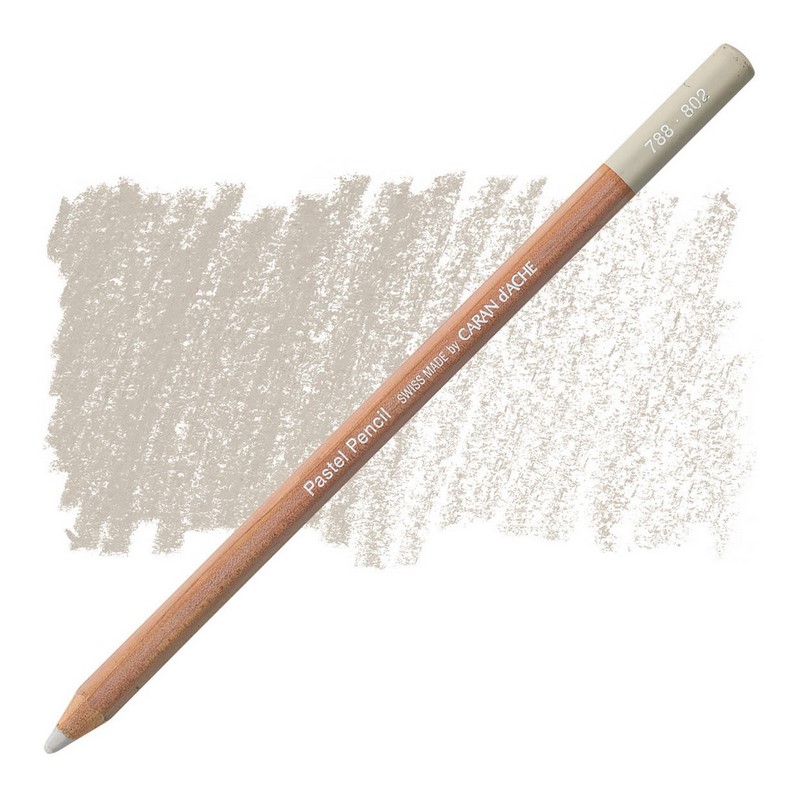 CARAN D'ACHE Umělecký pastel v tužce CARAN D'ACHE, 802 french grey 10%