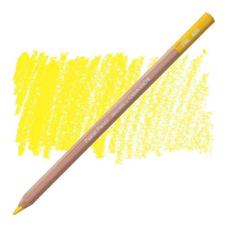 CARAN D'ACHE Umělecký pastel v tužce CARAN D'ACHE, 820 golden bismuth yellow