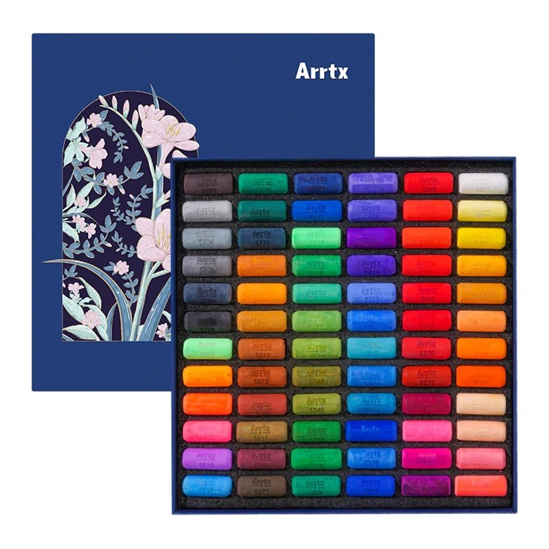 Křídové pastely ARRTX Soft Mini, 72ks