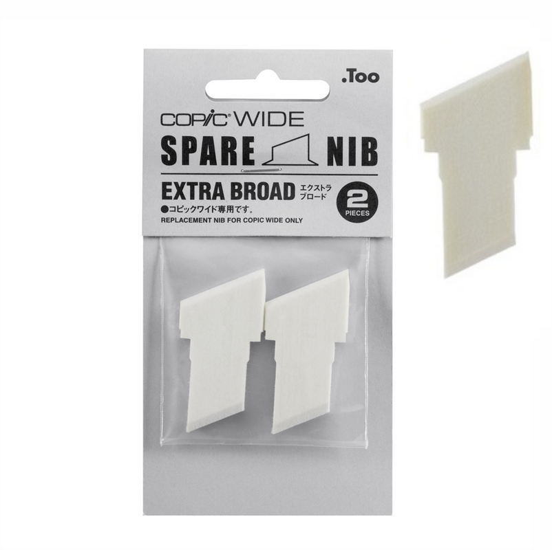 Náhradní hrot COPIC Wide EXTRA BROAD Balení: 10ks