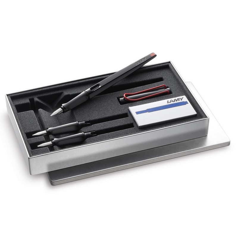 Kaligrafické plnicí pero LAMY Joy Black v sadě s příslušenstvím