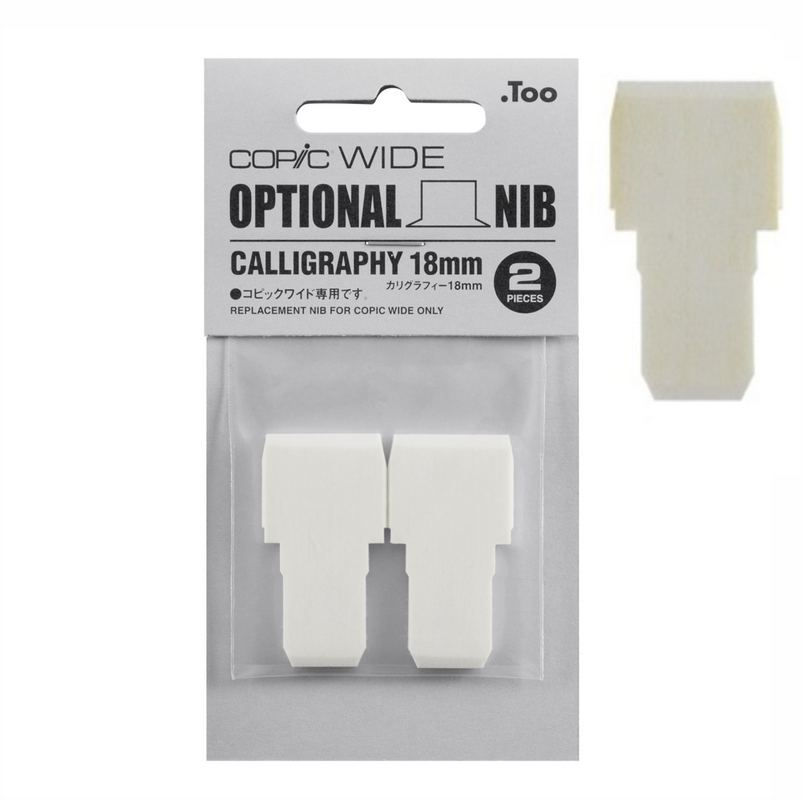 Náhradní hrot COPIC Wide CALLIGRAPHY 18mm Balení: 10ks
