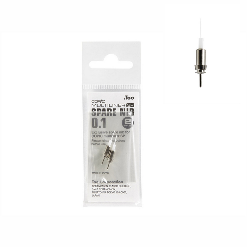 Náhradní hrot COPIC Multiliner SP 0,1mm Balení: 1ks