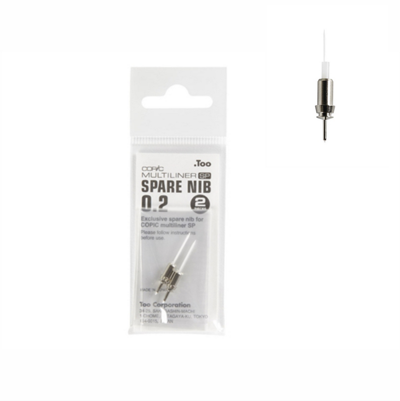 Náhradní hrot COPIC Multiliner SP 0,2mm Balení: 10ks