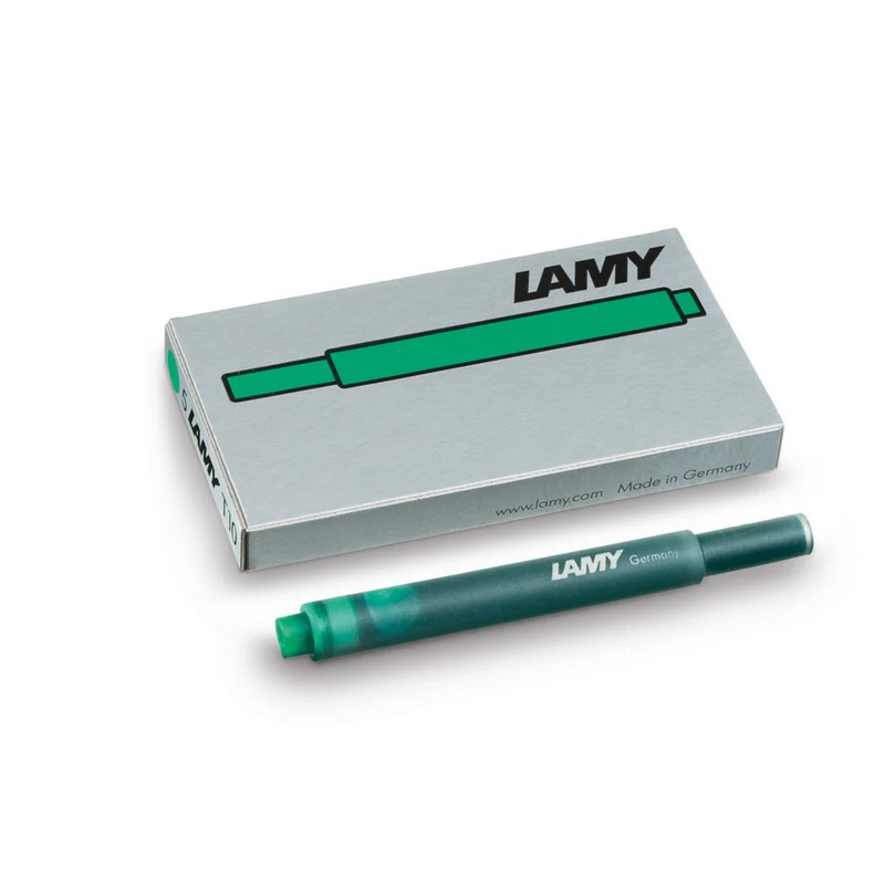 Inkoustové bombičky LAMY T10 5ks, zelené