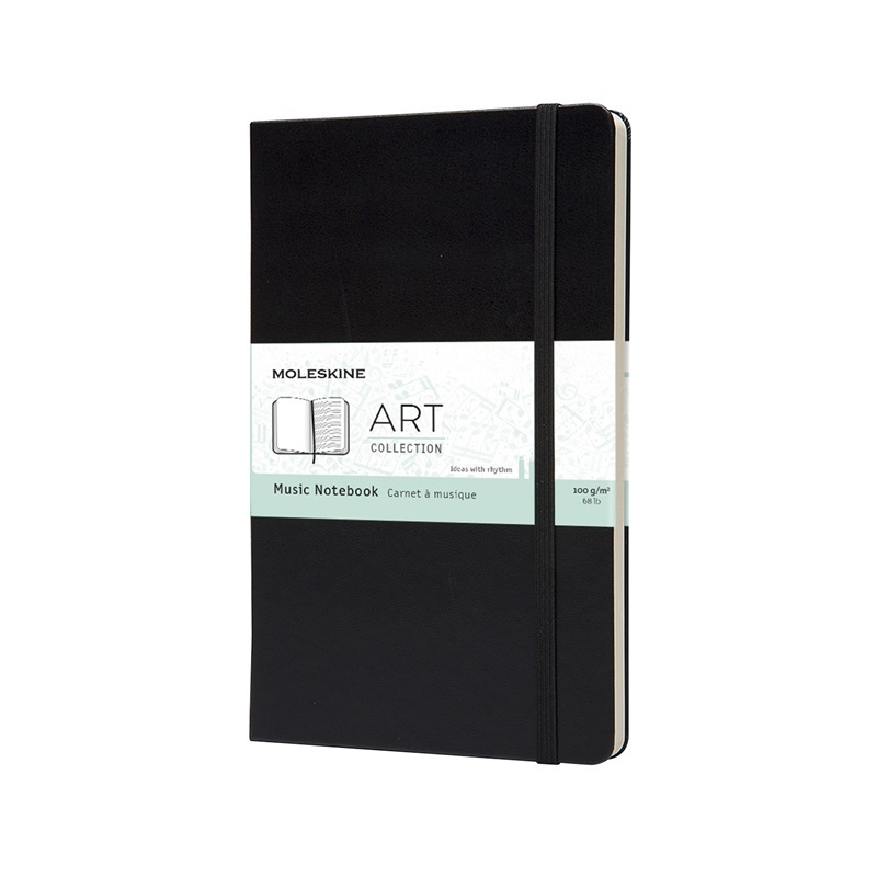 Hudební zápisník MOLESKINE černý L