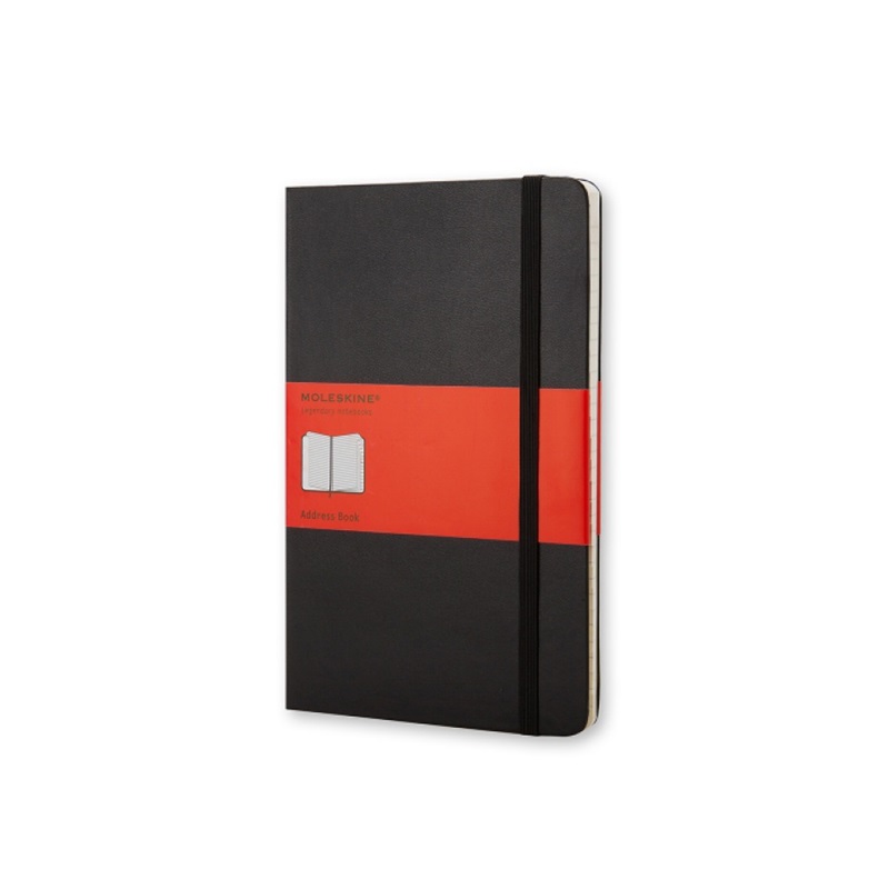 Adresář MOLESKINE tvrdý černý S