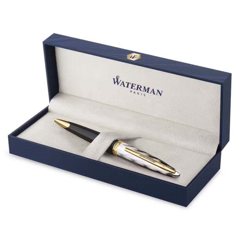 Kuličkové pero WATERMAN Caréne SE Reflections of Paris Deluxe Black GT