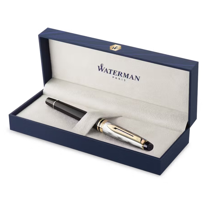 Roller WATERMAN Expert SE Reflections of Paris Deluxe Black GT