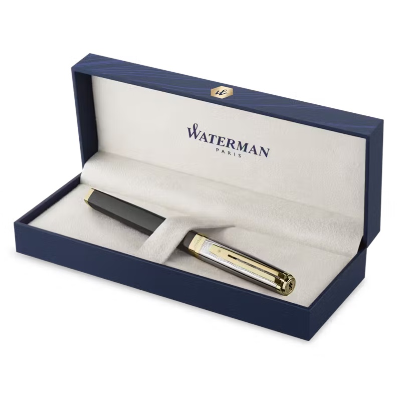 Plnicí pero WATERMAN Exception SE Reflections of Paris Deluxe Black GT "F"