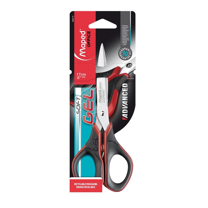Nůžky MAPED Advanced Gel 17cm