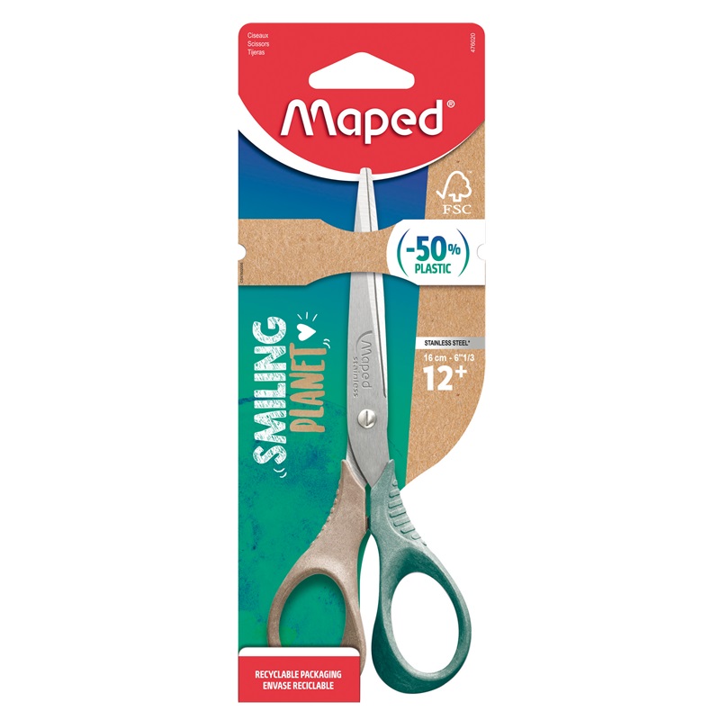 Nůžky MAPED Smiling Planet Shape 16cm