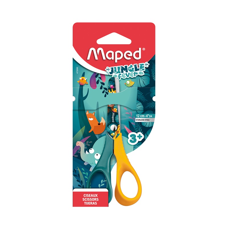 Nůžky MAPED Jungle Fever 12cm