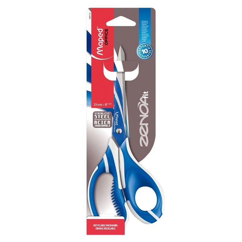 Nůžky MAPED Zenoa Fit 21 cm, mix barev