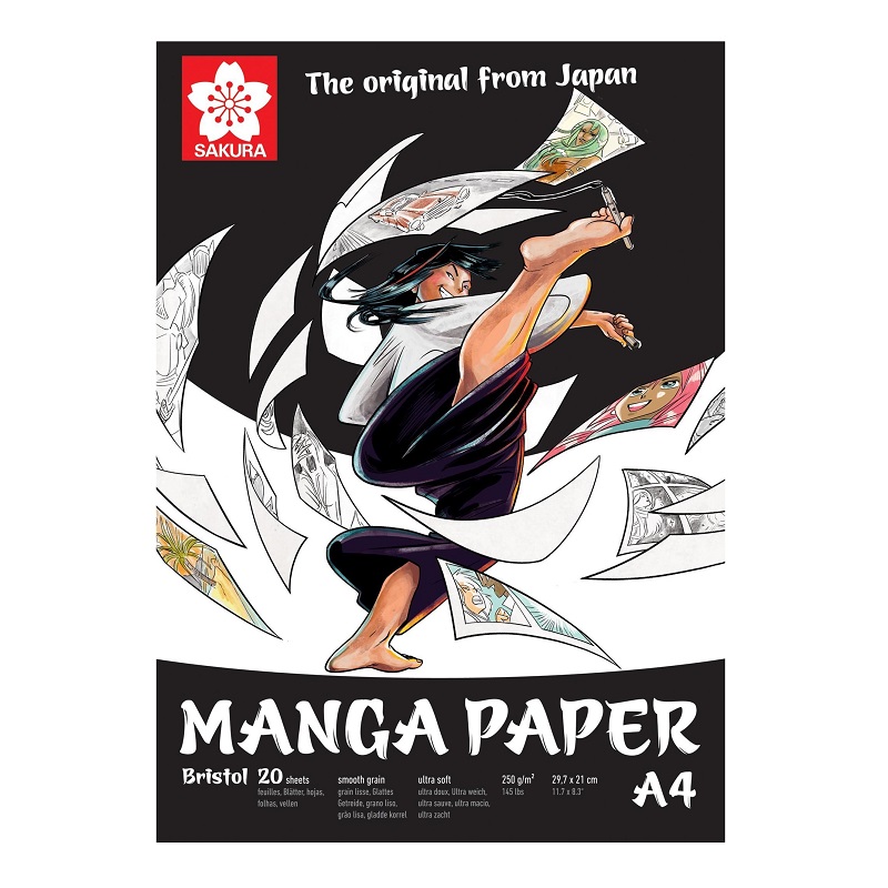 Blok SAKURA MANGA A4, 20 listů