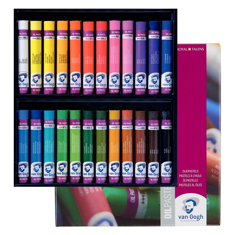 ROYAL TALENS Olejové pastely VAN GOGH, 24 ks