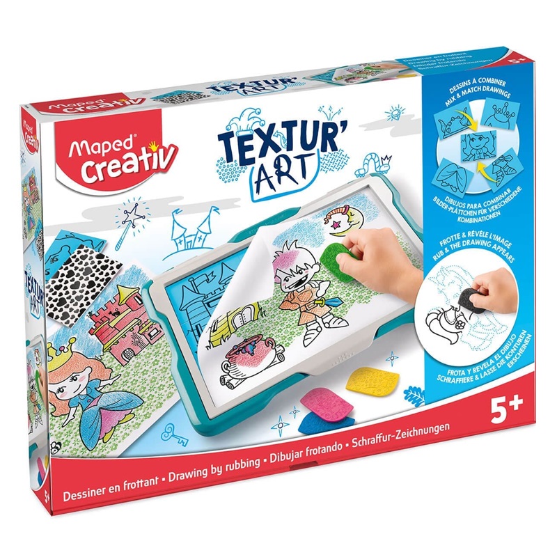 Kreativní sada MAPED CREATIV Textur Art Fairytale