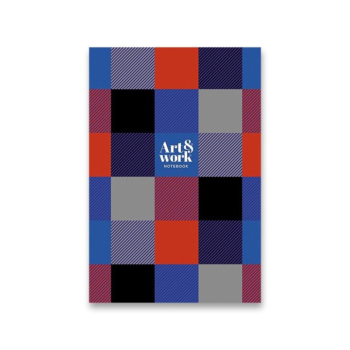 Zápisník SHKOLYARYK Squares A5, 80 linkovaných listů