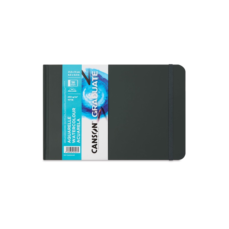 Skicář CANSON Graduate Aquarelle A5, 28 listů 250g