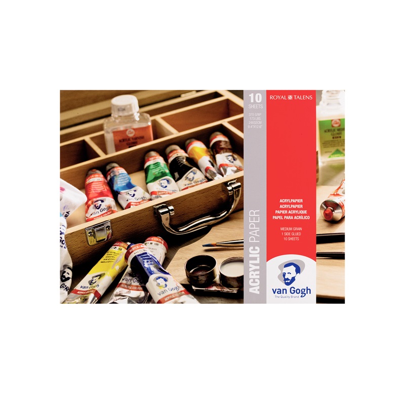 ROYAL TALENS Blok VAN GOGH Acrylic Paper 24x32cm, 10 listů 370g