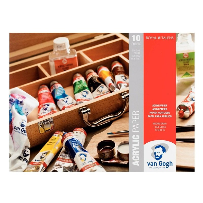 ROYAL TALENS Blok VAN GOGH Acrylic Paper 30x40cm, 10 listů 370g