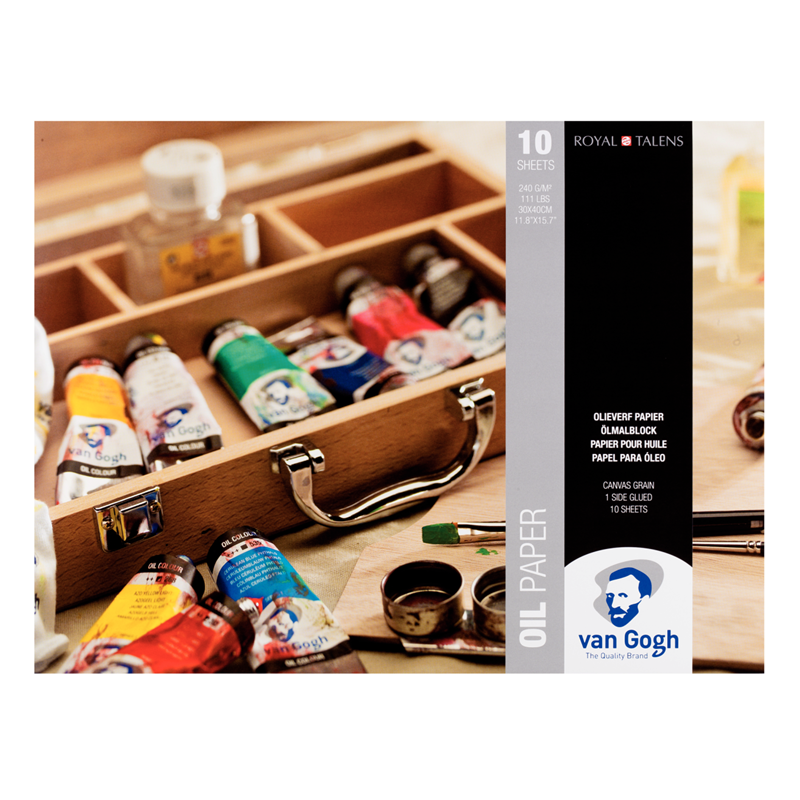 ROYAL TALENS Blok VAN GOGH Oil Paper 30x40cm, 10 listů 240g