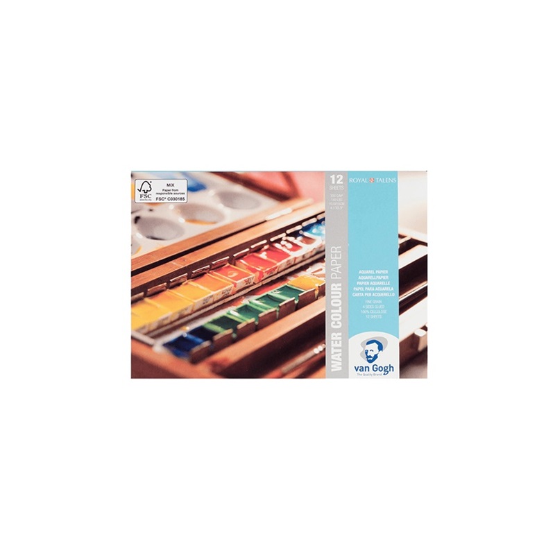 ROYAL TALENS Blok VAN GOGH Water Colour Paper A6, 12 listů 300g