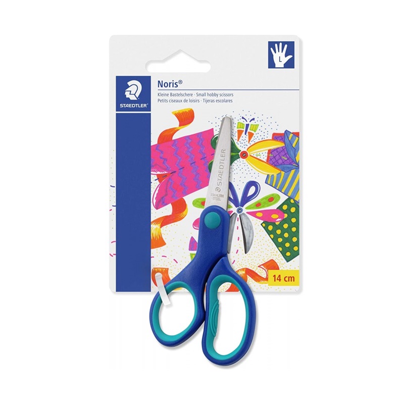 Nůžky STAEDTLER Noris modré 14 cm pro leváky